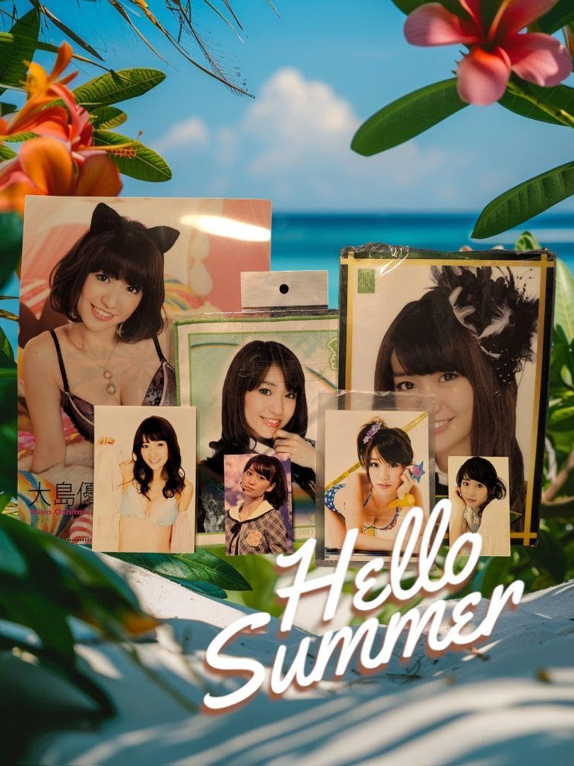 Amazon.co.jp: ☆人気☆AKB48 大島優子 生写真 カード クリアファイル