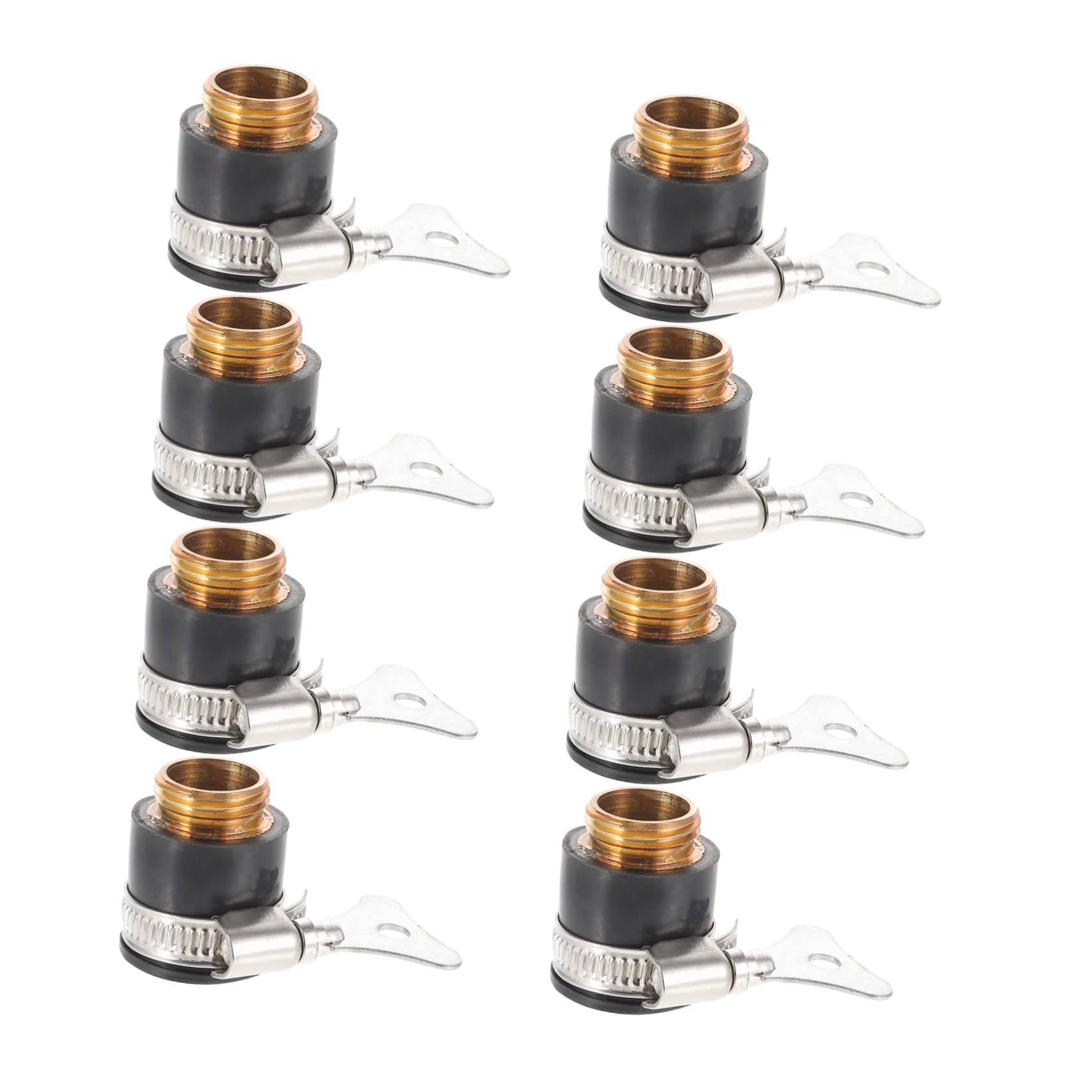 POPETPOP 10 Connettori per Rubinetti Adattatori per Tubi in Ottone per Rubinetto del Lavandino Connettori Rapidi per Tubi da Giardino con Raccordi