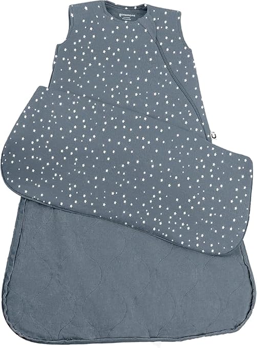 GUNAMUNA Unisex Baby, Toddler Wearable Sleeping Bag Bamboo Rayon, Premium Duvet Sleep Sack, 0.5 TOG