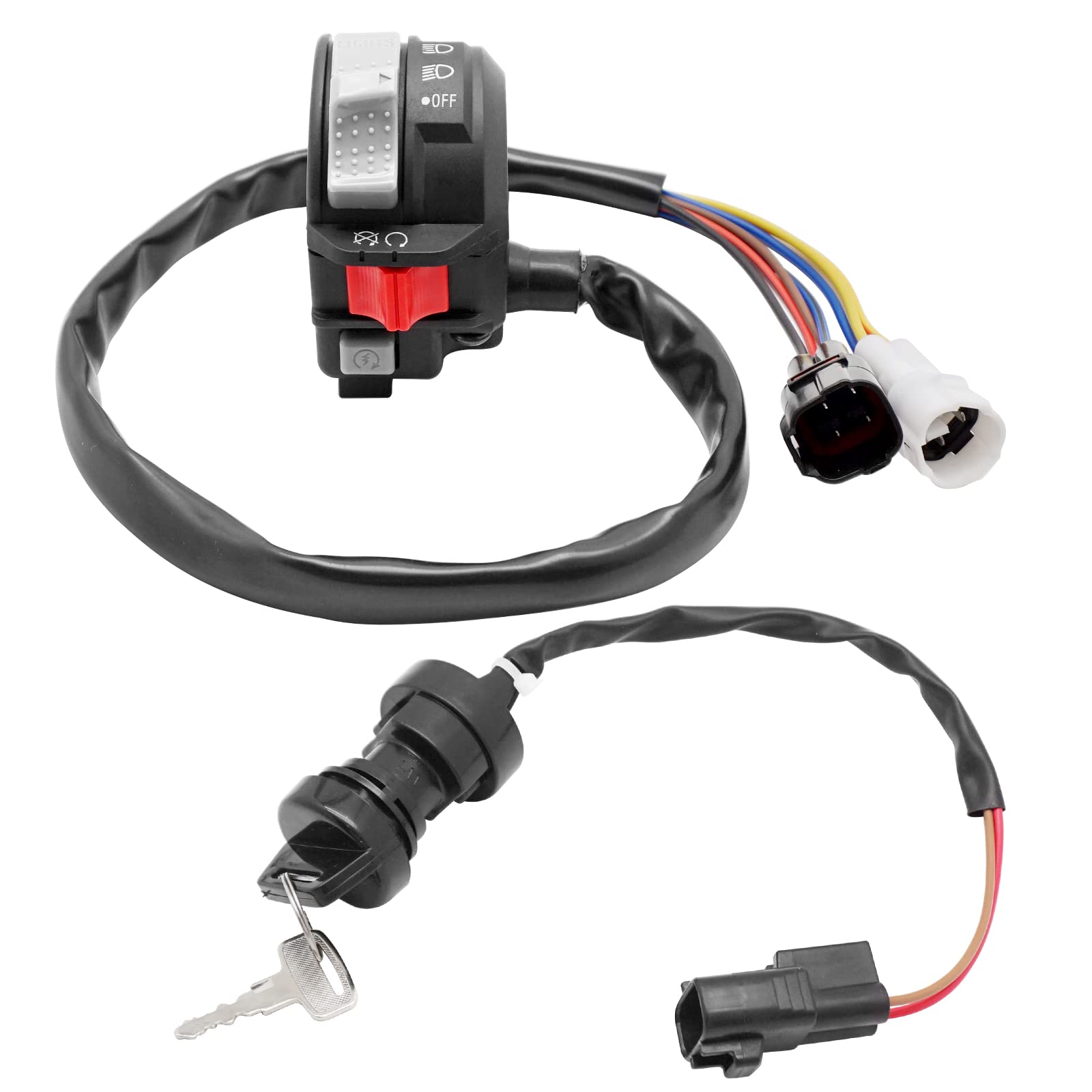 Amazon.com: M MATI Start Stop Headlight Switch & Ignition Key