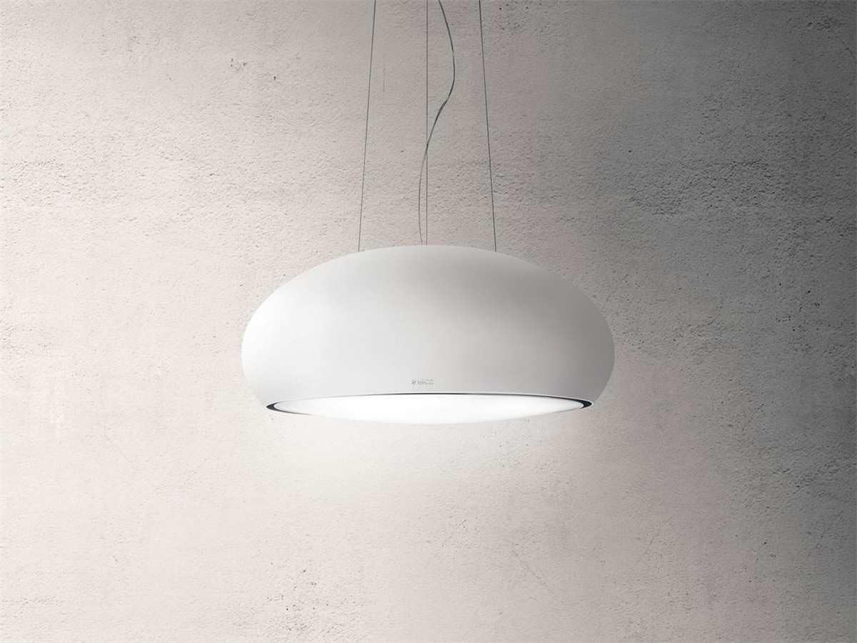 Elica SEASHELL WH MAT OPACO/F/80 Sospeso Bianco 500m³/h