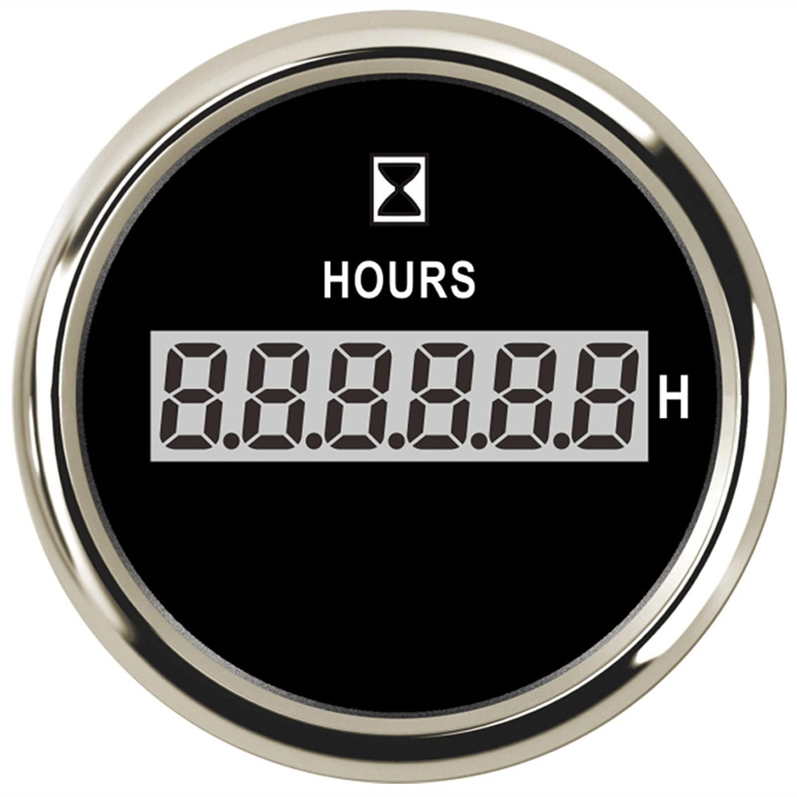 Buy Boat Gauges Marine Boat Yacht Outboard Engine Digital Hour Meter Gauge 932V 52mm 2 Inch
