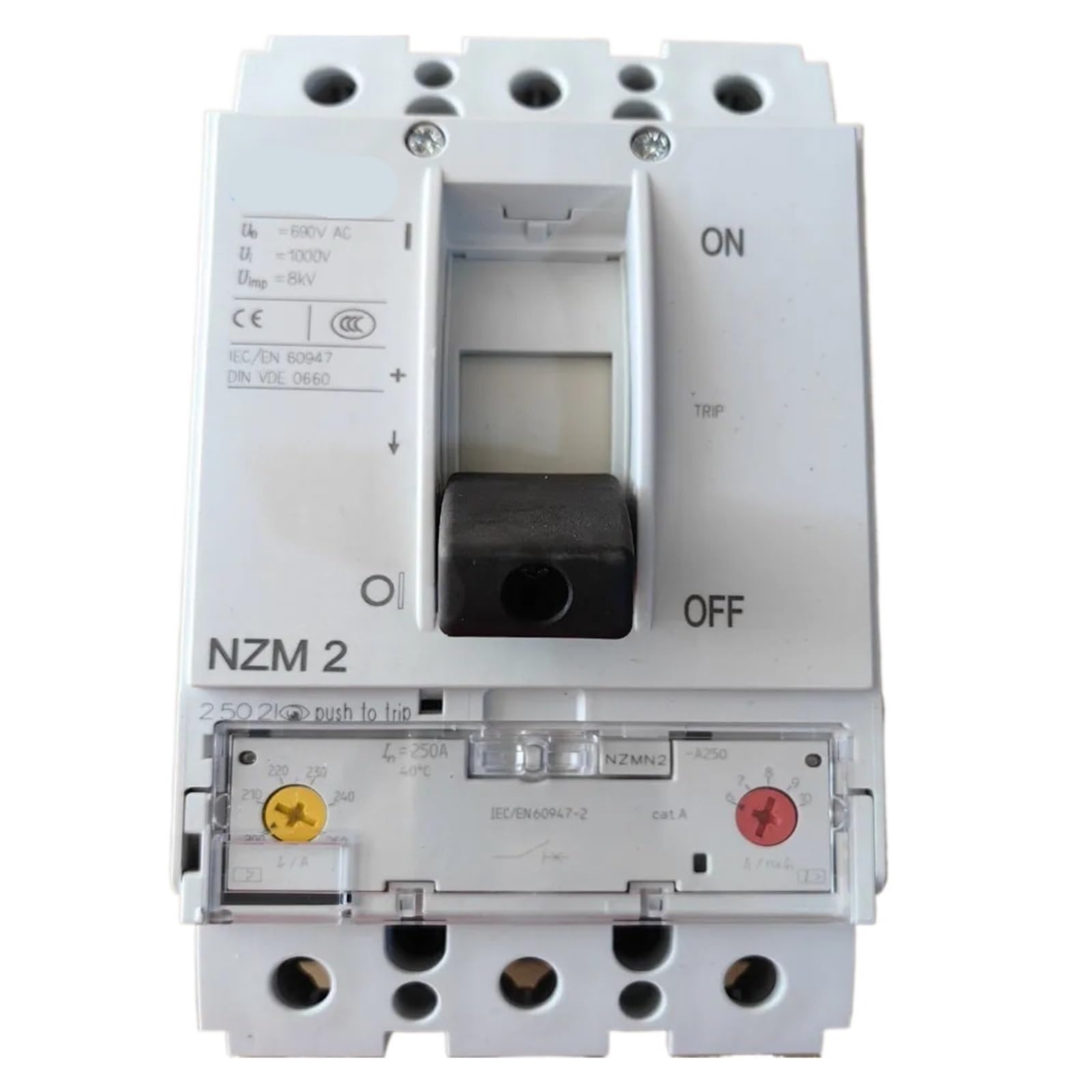 CJKXPZMH NZMN2-A250 250A Molded Case Circuit Breaker