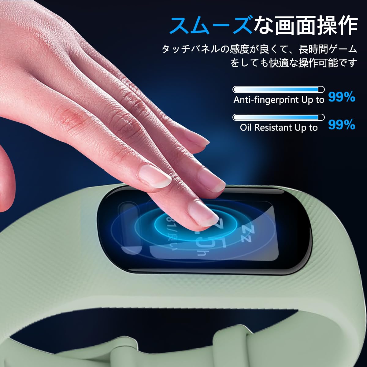 Amazon | 【3枚セット】対応 GARMIN(ガーミン) vivosmart 5