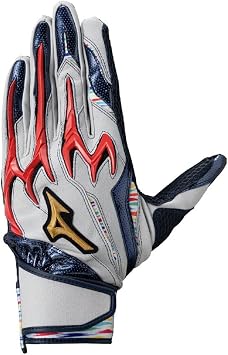 Mizuno Pro 1EJEA567 MIZUNO Baseball Batting Gloves, Batting Gloves, Hitters, Hitting, Ambidextrous, Adult General Use