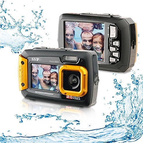 SVP 20 Megapixel Digital Waterproof Camera Series (Aqua8800-orange)