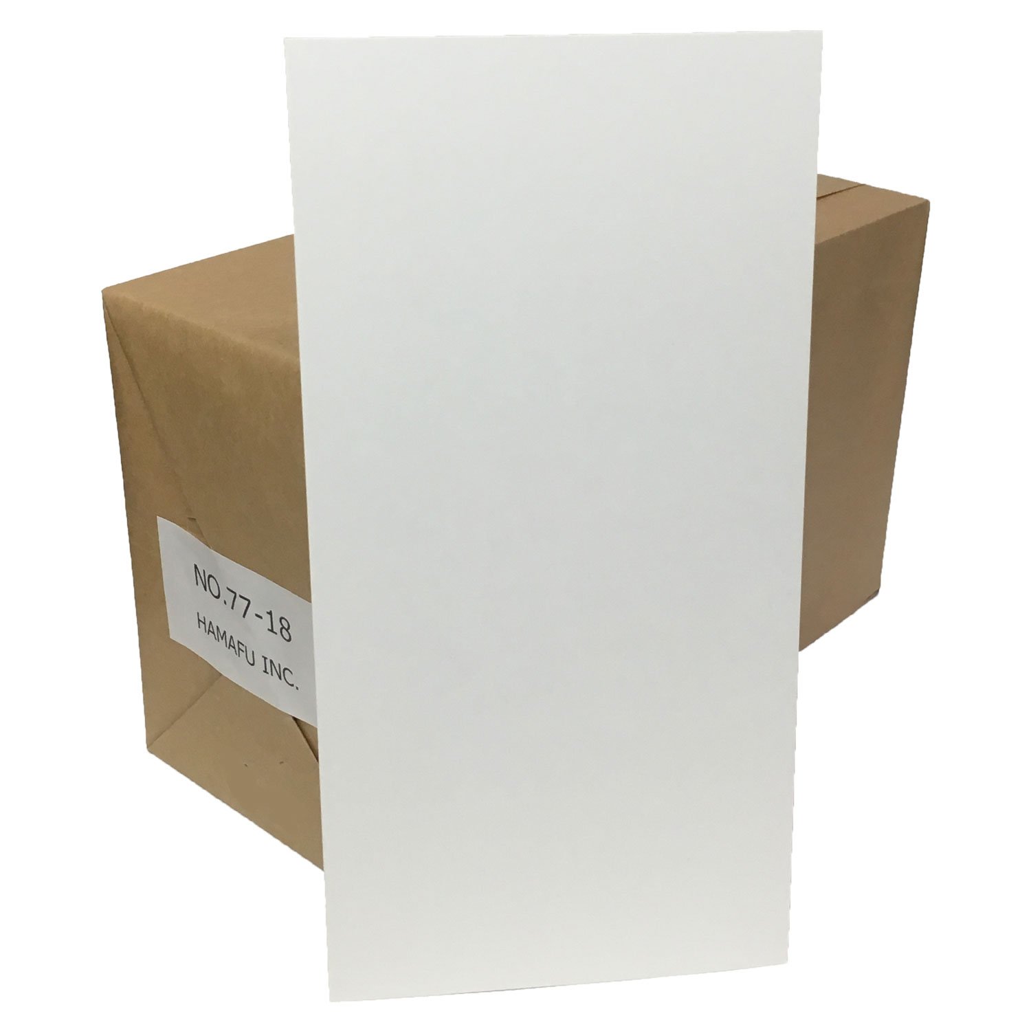 Amazon | No.77-18 両面インクジェット対応 無地ハガキ 【縦長・100mm