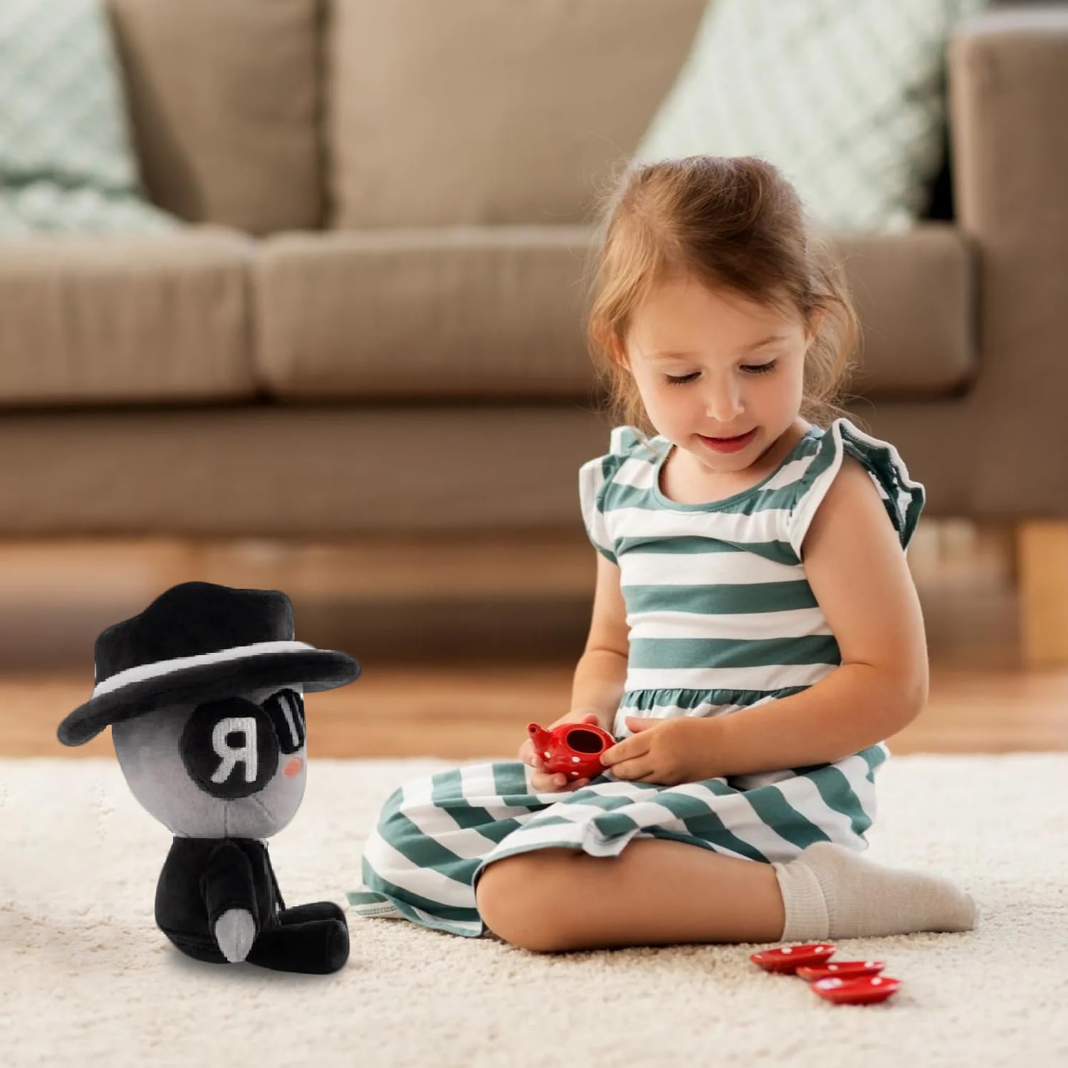 Peluche Forsaken Chance, Forsaken Chance Peluche, Simpatico pelu-che a forma di cuscino, Forsak-en Fors-aken Chan-ce, 2026 New Game Stuffed Figure Doll, Peluc-he Fors-aken Gubby, Per Bambini