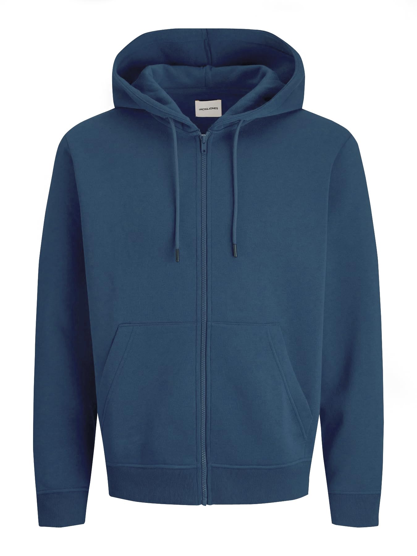 JACK & JONES Men's JJEBRADLEY Sweat Zip Hood Jacket, Insignia Blue, XL