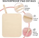 Sac de pompe à sein compatible avec Spectra S1/S2, Housse de transport pour pompe à double-couche avec tissu imperméable pour l'allaitement, sacs de stockage de lait portable au travail, voyage et extérieur, sac seulement