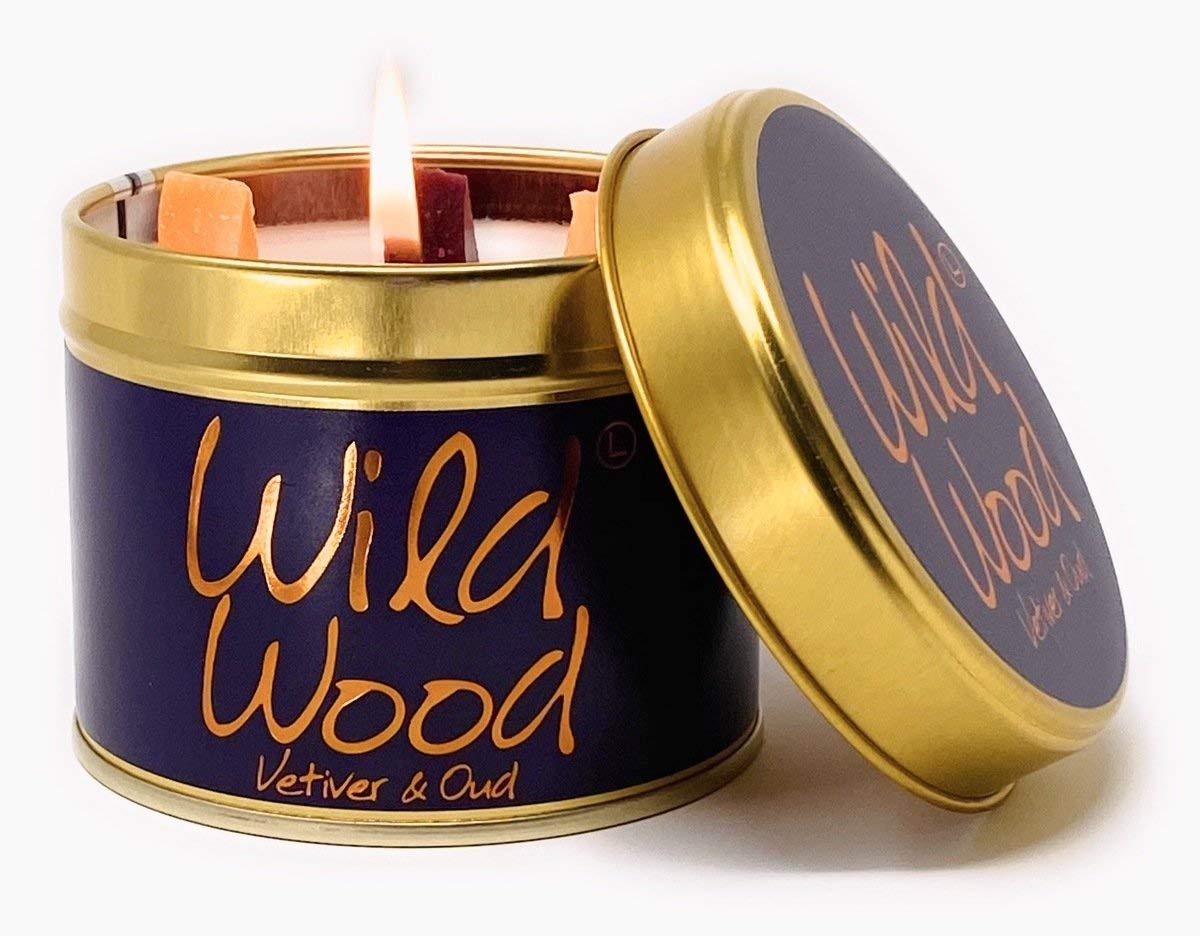 Lily Flame Wild Wood Scented Tin Candle