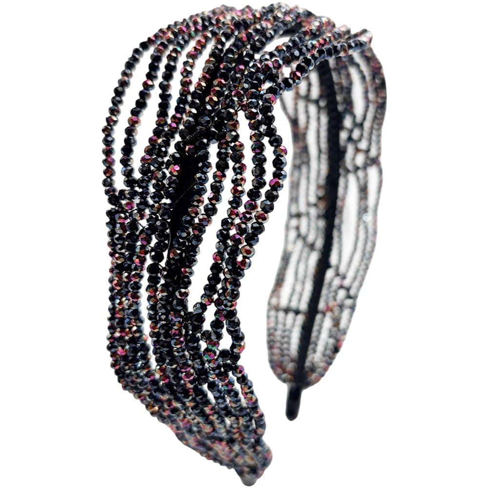 Bandeau à scintillants pour vos soirées : l'accessoire de coiffure brillant pour mariages