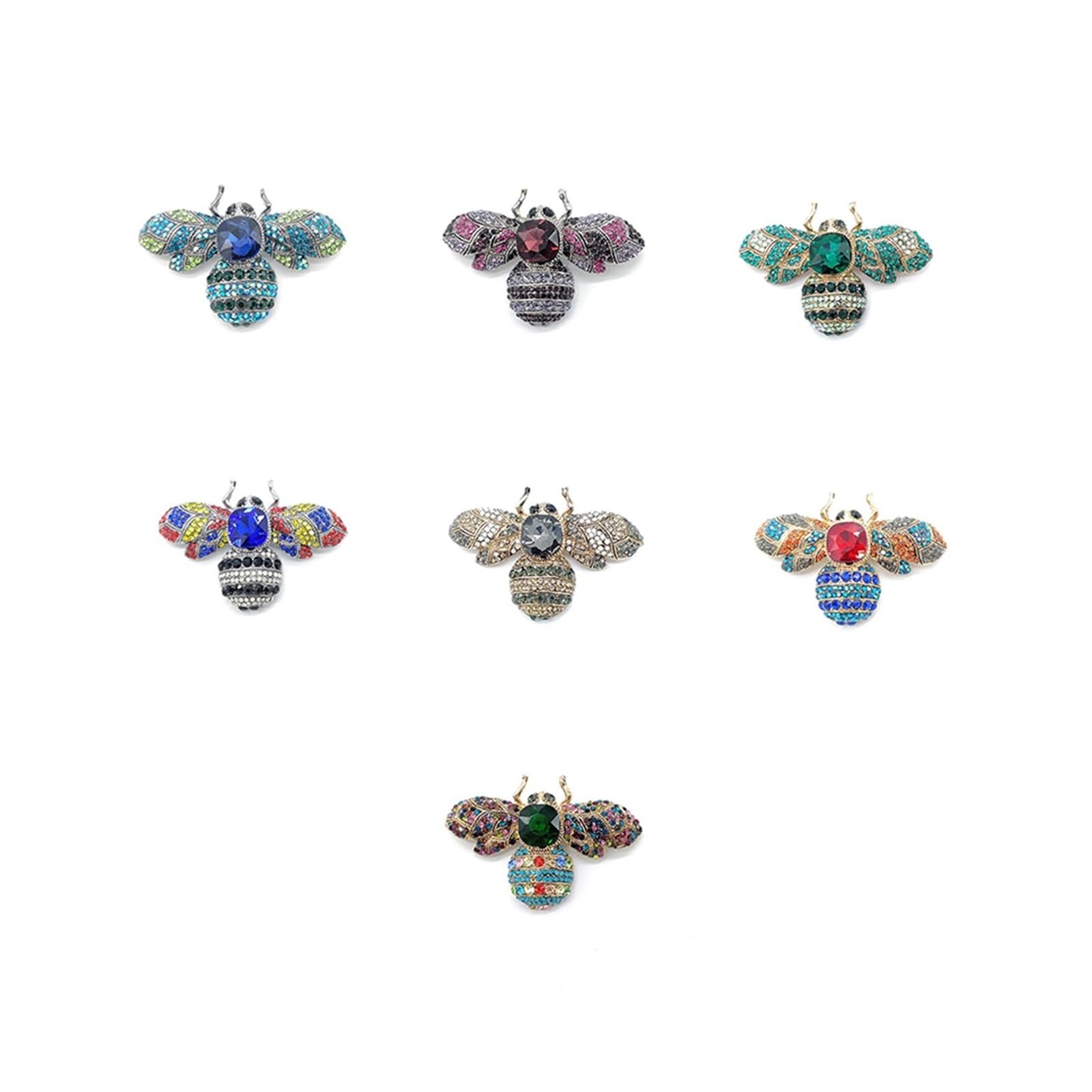 Spilla Full Zircone Piccola Ape Accessori di Abbigliamento in Stock Spille per Spilla Regalo Pins, 1