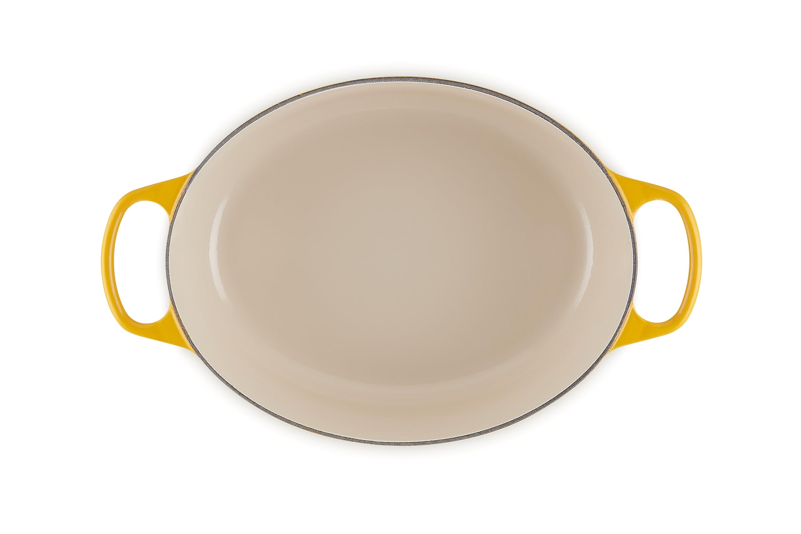 Le Creuset Cocotte oval de hierro fundido, 31 cm, 6, 3 L, Todas Las Fuentes de Calor Incluso inducción, Nectar, 21178316724430