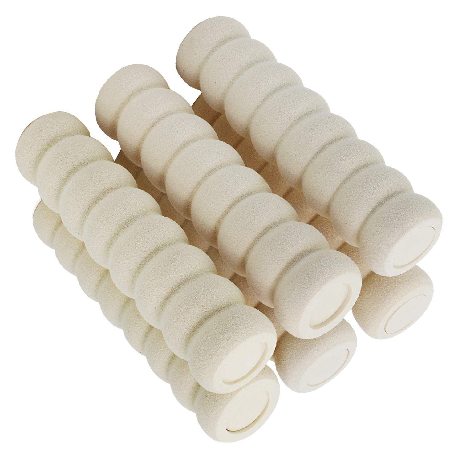Coolty 6pcs Protezione per Maniglie per Porte, Protezione per Maniglie di Protezione, Soffice Schiuma per Bambini Maniglia per Porta di Sicurezza per Bambini Manopola (Beige)