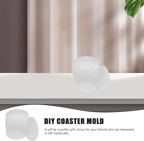 Miniatura 6 de Moldes de resina, 12 piezas de tablero de astrología del zodiaco, moldes de silicona de resina epoxi para péndulo, rueda del año, posavasos de