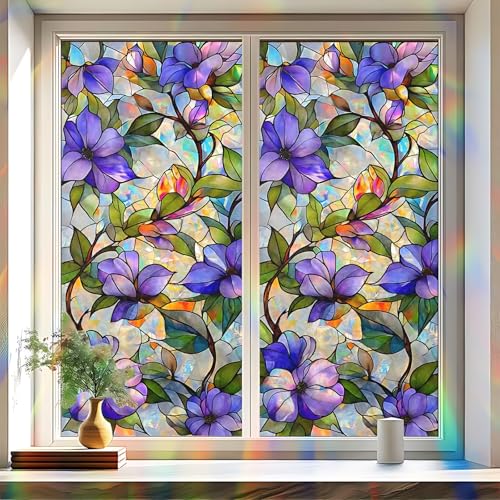 Película de ventana para privacidad estática, 17.5 x 39.4 pulgadas miniatura 3