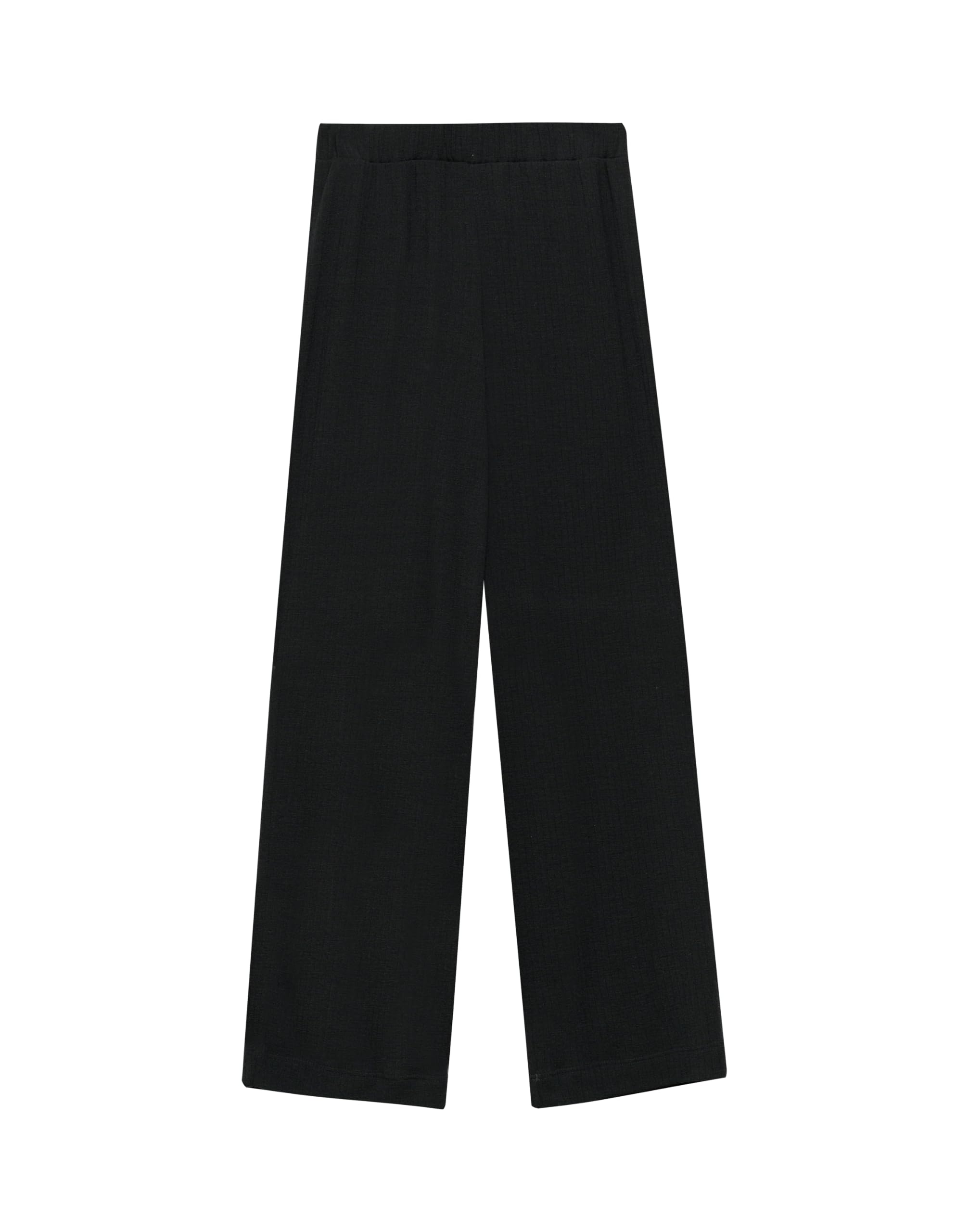 DILLING Damenhose aus Merinowolle mit weitem Bein