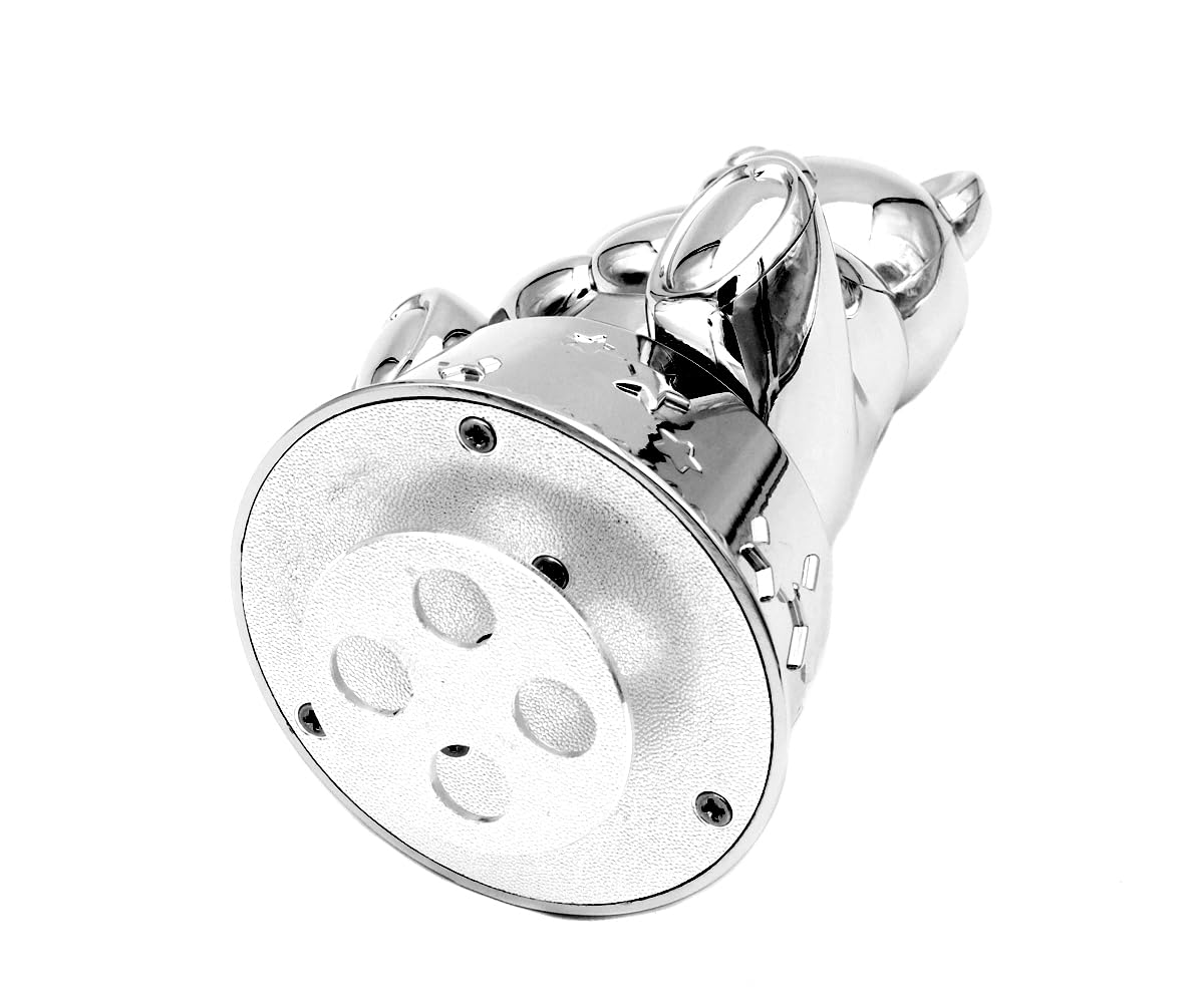 Design Kinder Spardose mit Spieluhr Bär Herz aus Metall versilbert Baby-Spieluhr Geschenk Taufe Einschlafhilfe Melodie La Vie en Rose (Gravur bis 25 Zeichen)