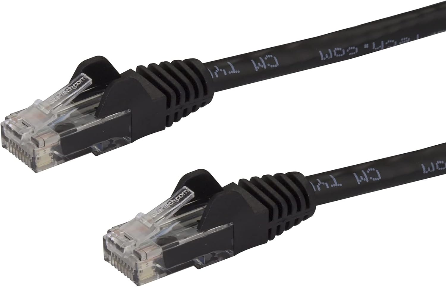 7 ft CAT6 Ethernet Kablosu - Siyah CAT 6 Gigabit Ethernet Kablosu -650 ...