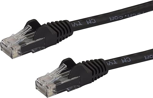Miniatura 62 de StarTech.com 30 pies de cable Ethernet CAT6 - Cable de red Gigabit Ethernet CAT 6 rojo - 650MHz 100W PoE RJ45 UTP de red/parche sin enganches con