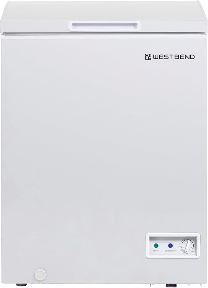 West Bend Garage Ready Chest Freezer, 5.0 cu. ft. - Thumbnail 5