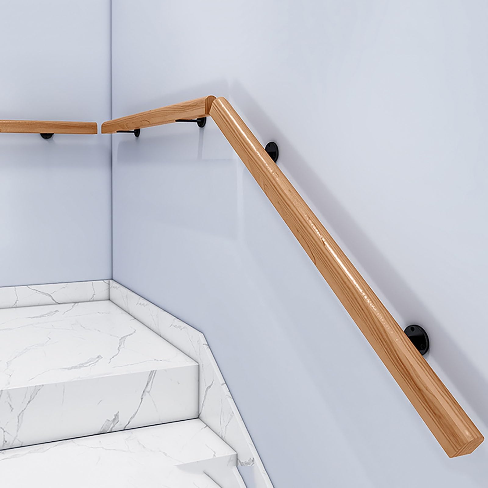 Rampe d'escalier pour enfants et personnes âgées afin de sécuriser la maison