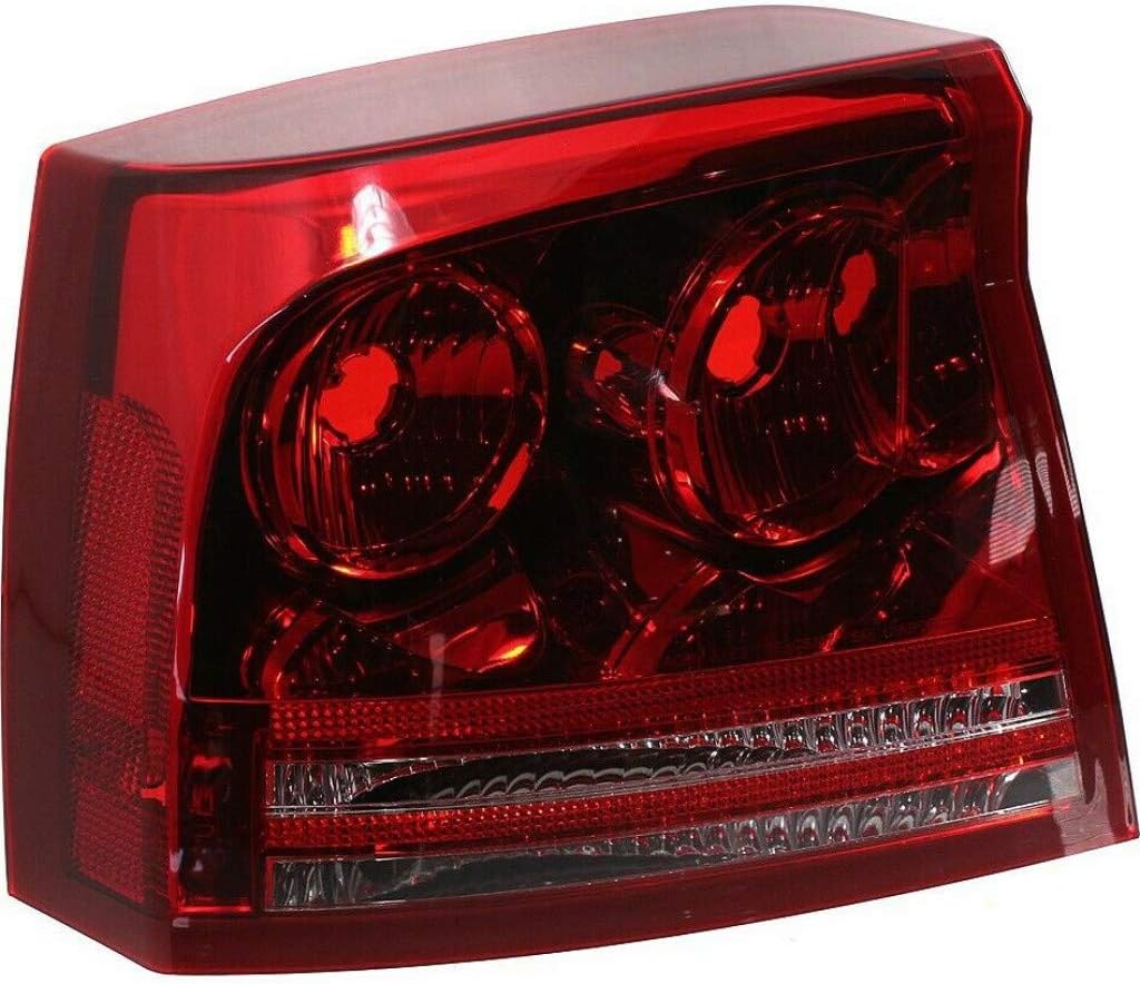KarParts360 For Dodge Charger Tail Light 2006 2007 2008 Driver Side | Replacement For CH2818105 | 5174407AA