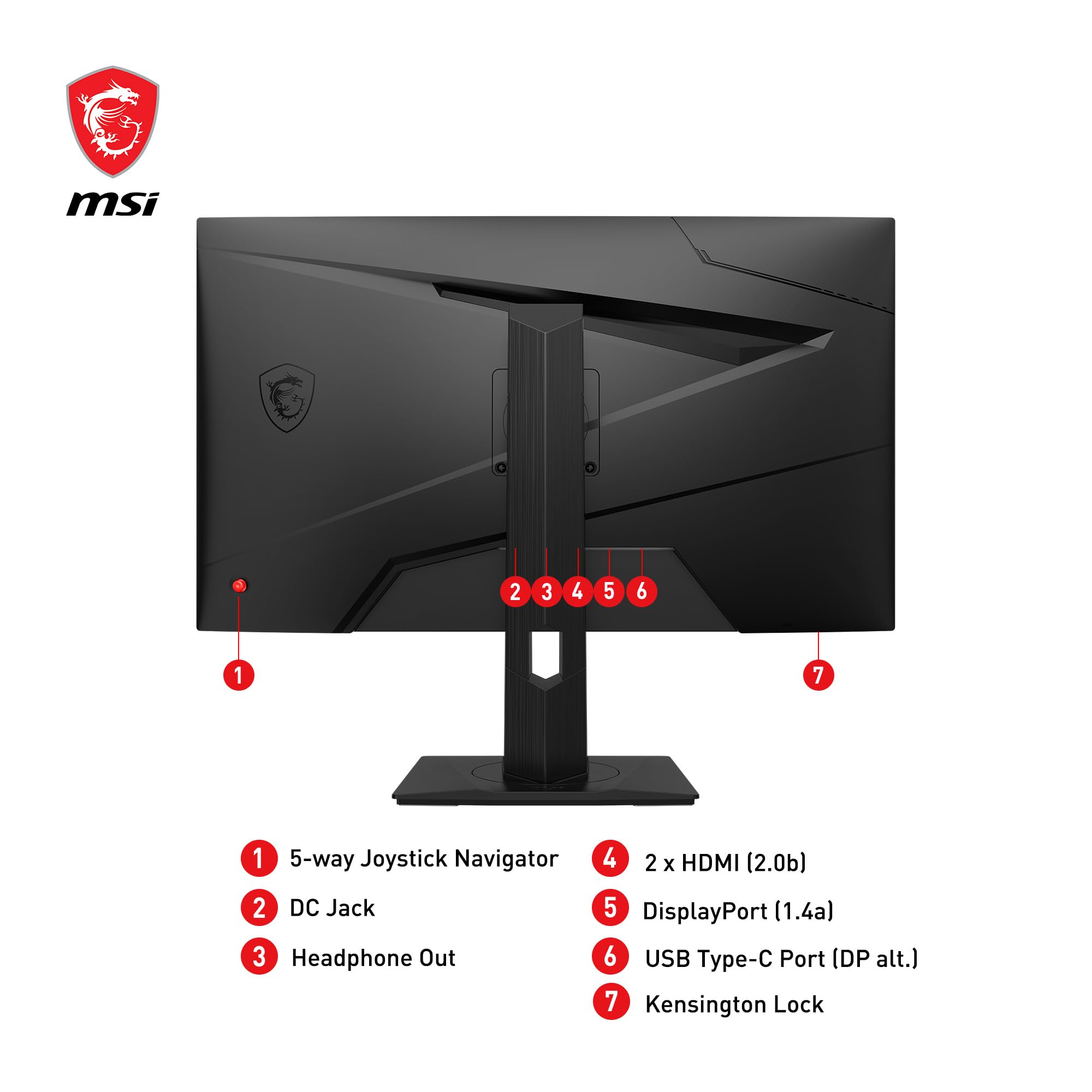 MSI 27インチ ゲーミングモニター G274QPX WQHD 240Hz MSI G274QPX 27 Inch 2K WQHD Gaming Monitor - 2560 x 1440 Rapid IPS