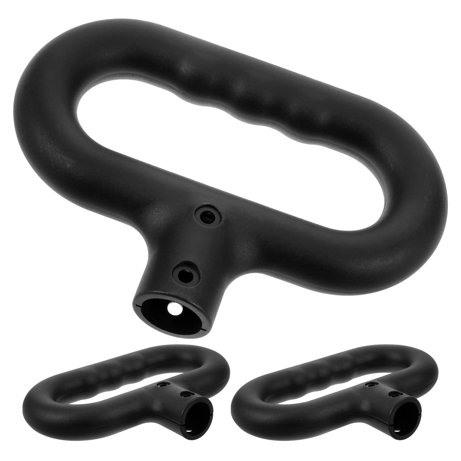 Mango de tirador plegable para carrito: pack de 3 piezas plásticas universales