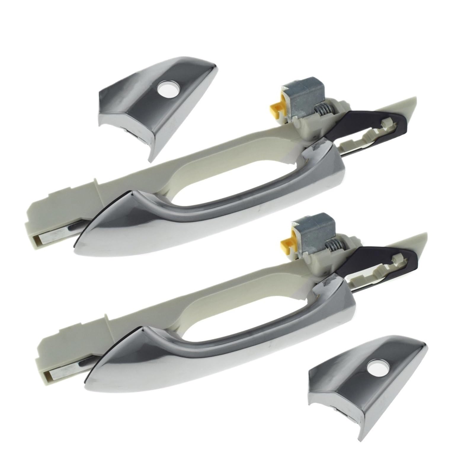 HBGURM Chrome Front Or Rear Left Driver Side Exterior Outside Door Handle for Accord 2.4L 3.5L 2008 2009 2010 2011 2012 Door Handle Protector Cover(2 pcs Left Sides)