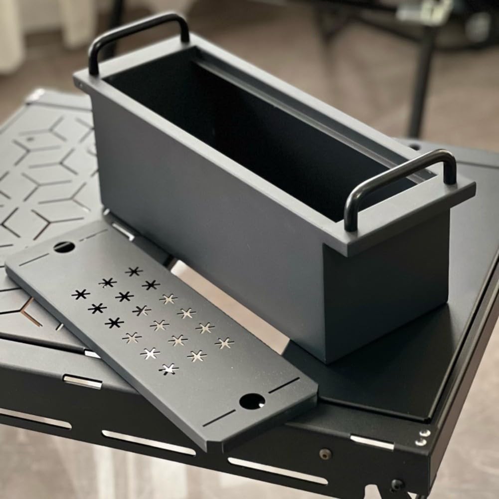 Cestino Organizer Acciaio per Tavolo per igt 38x13cm Cestino