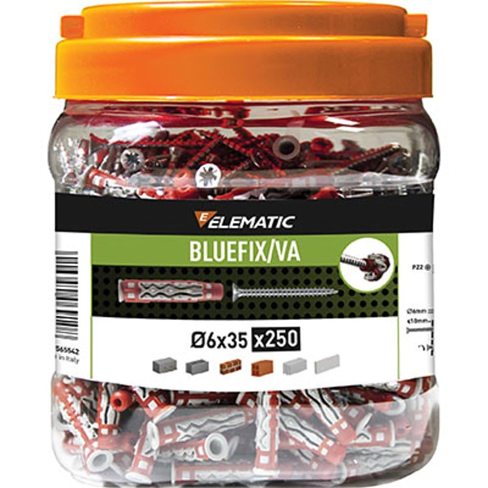CF TASSELLO NYLON BLUEFIX/VA 6 TSP PROMOPACK ELEMATIC CF=PZ 250