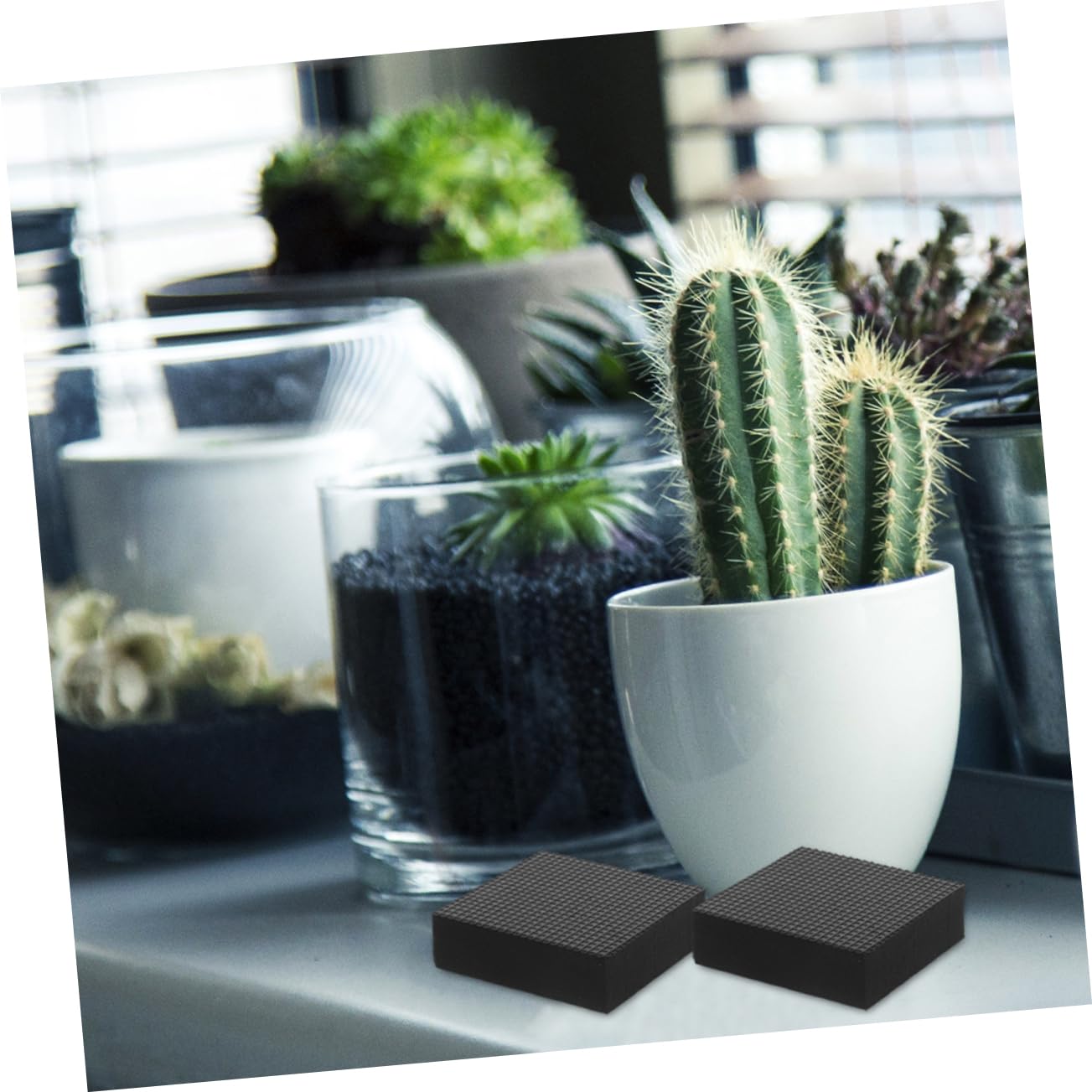 Toyvian Elevadores De Muebles Antideslizantes para Patas De Sofá Y Muebles Altura Y Reduce El Ruido para Cocinas 8 Piezas X 4