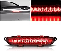 Vista 6 de Auto Dynasty Conjunto de luz trasera completa LED centro montaje alto 3ª tercera luz de freno de cola Compatible con Charger 2006-2010, carcasa