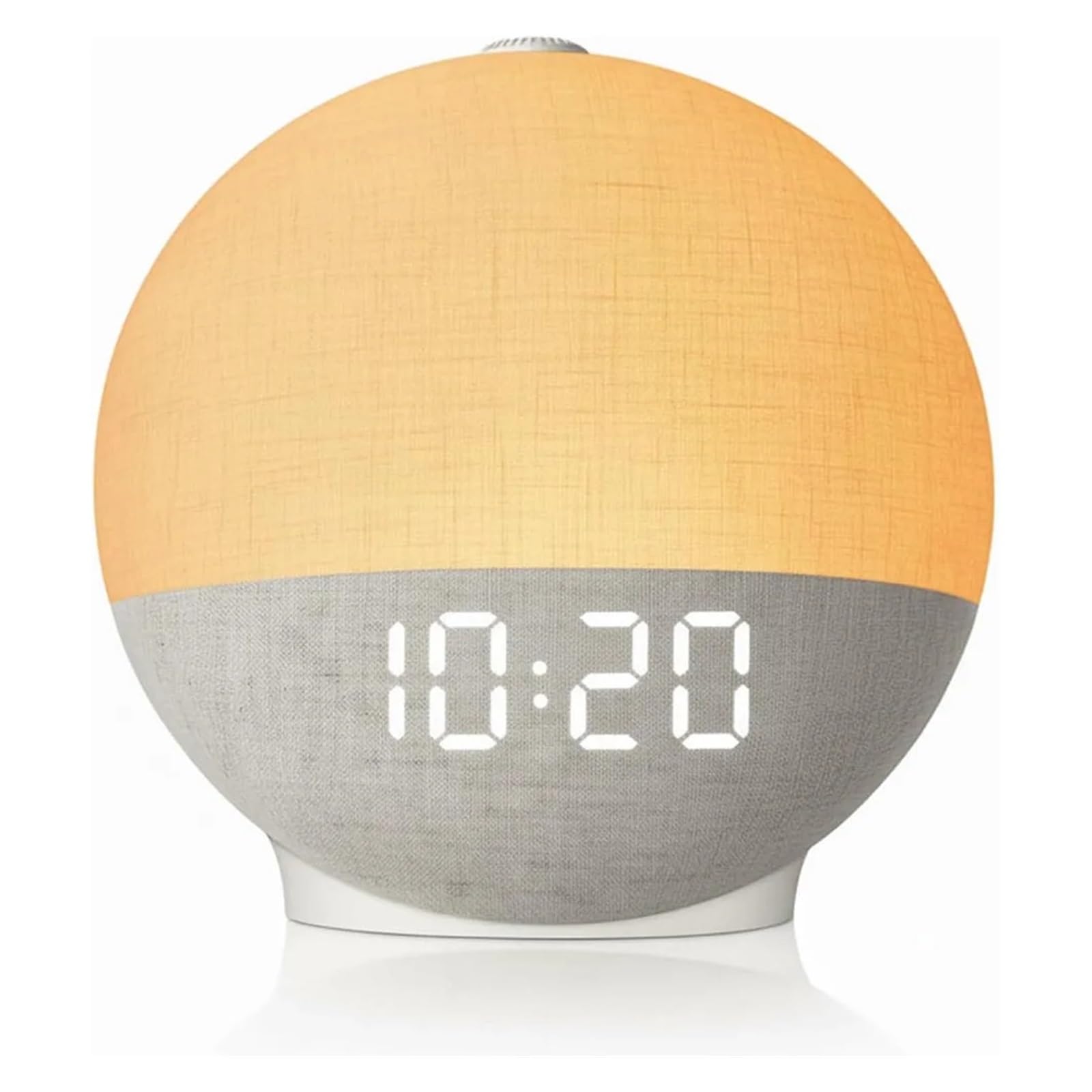 Ncaevgxrwjt Wake Up Lights Sunrise Wake Up Alarm Clock, Dimmable Rgb Night Light Bluetooth Speaker Bedroom Decor Lighting