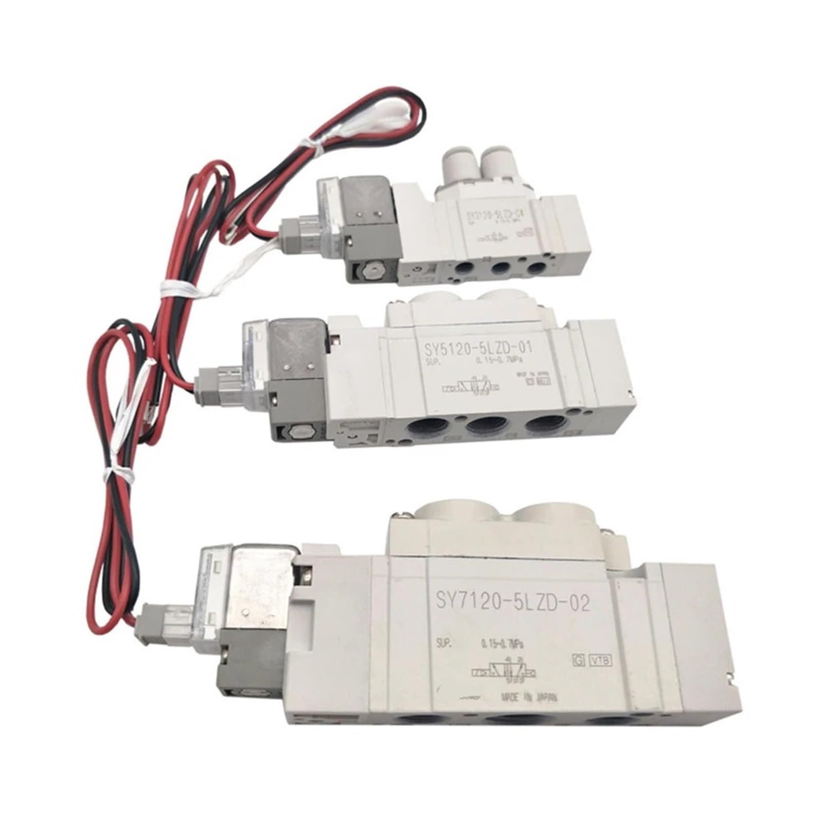 Électrovanne 5 ports SY7120-5DD-02 pour remplacer un distributeur d'air défectueux
