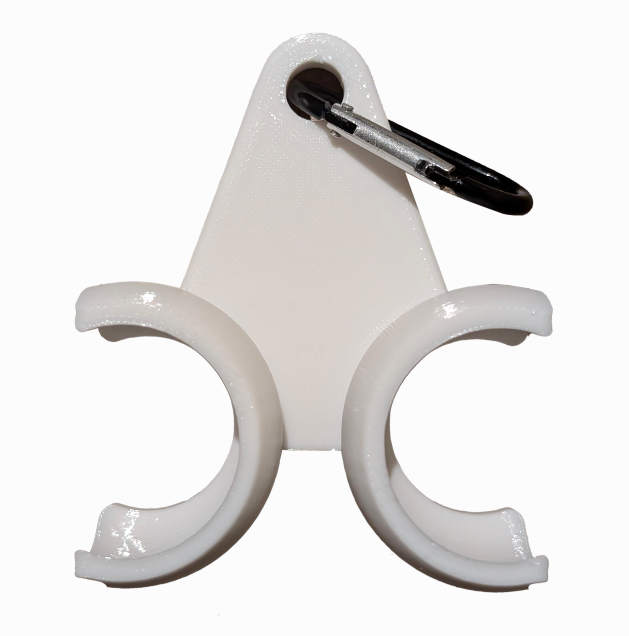 Double Golf Ball Holder, for Golfers, Custom Made, No Golf Balls Included (3D Printed)