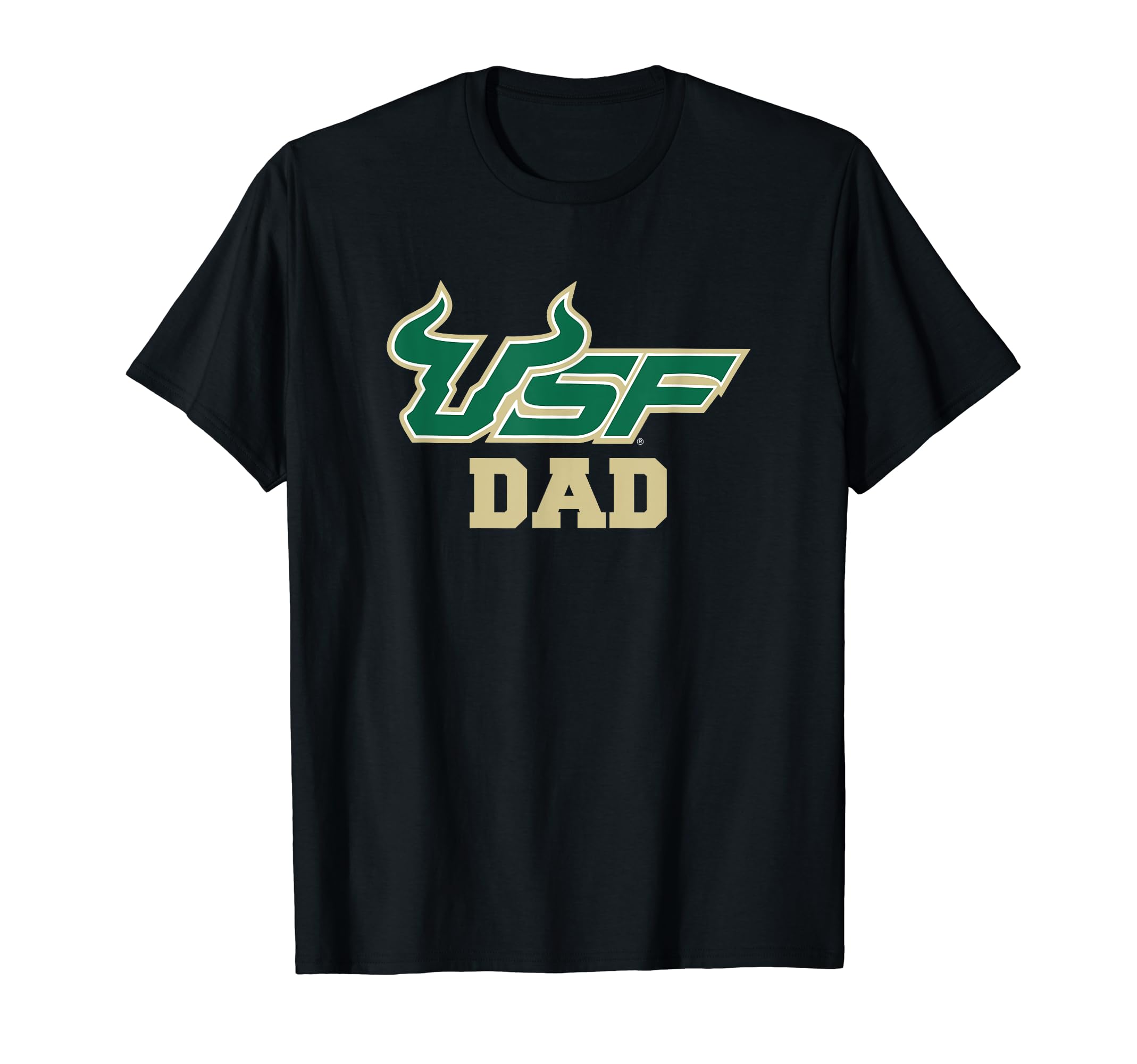 University of South Florida USF Bulls Dad T-ShirtOEKO-TEX STANDARD 100