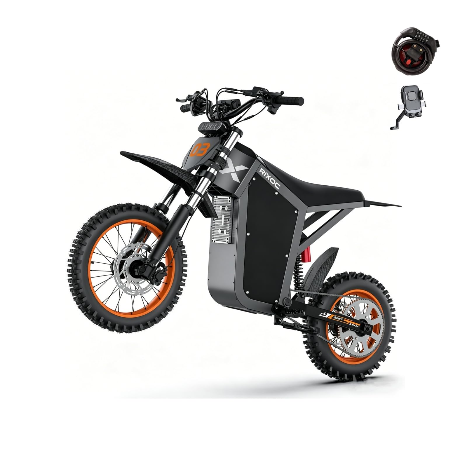Amazon.com: Rixoc GT16 Electric Dirt Bike for Teens&Adults, 3000W