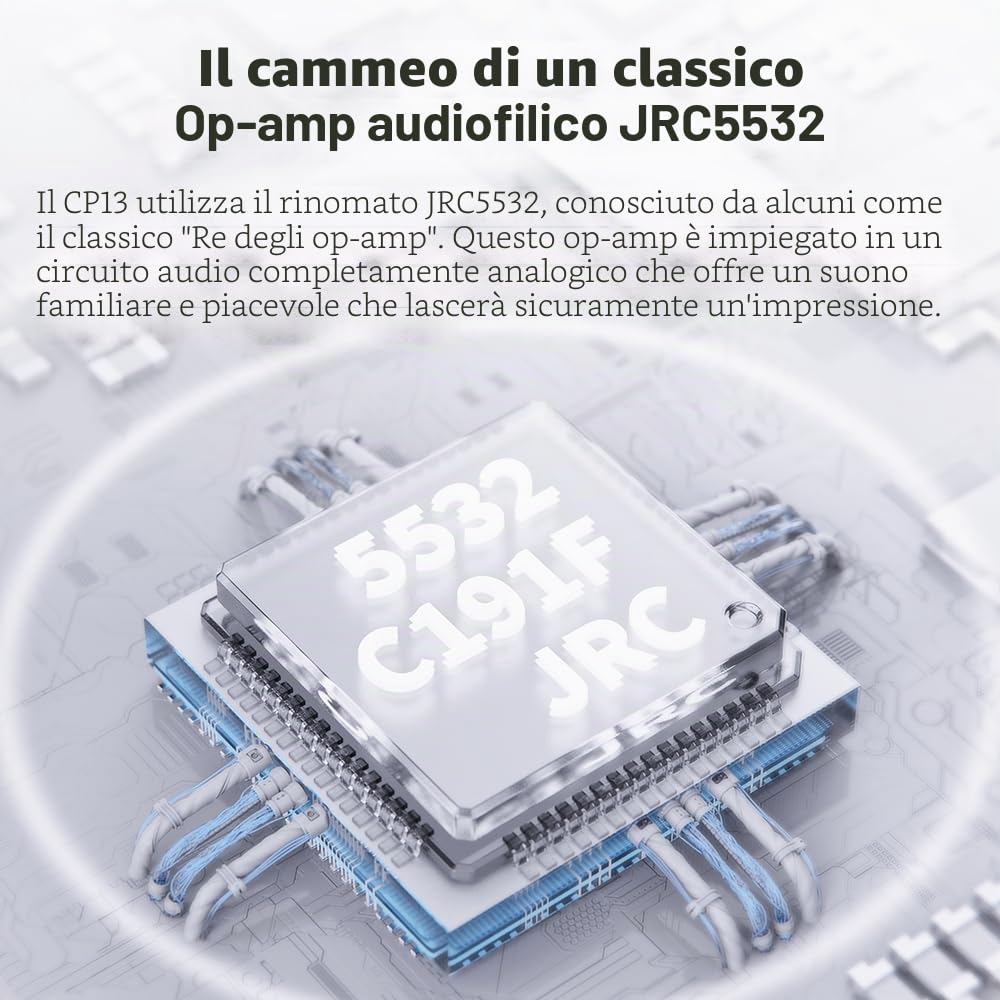 FiiO Lettore Cassette CP13 trasparente