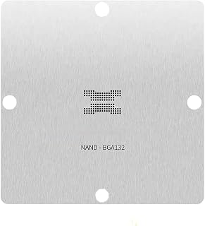 DDR5 用 BGA78 ～ BGA152 はんだステンシル セット スチール, BGA132 | BGA78 BGA82 BGA96 はんだステンシルリボールテンプレート鋼エレクトロニクス修理用 DDR5