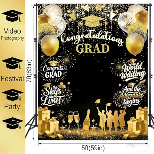 Fondo Fotográfico Graduación 5X7 pies Lacoiime miniatura 6