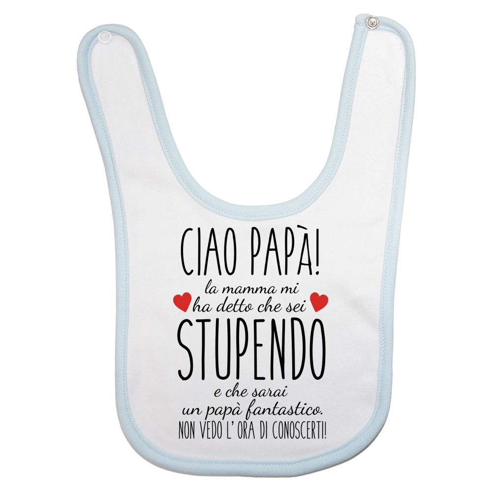 Body Neonato "Sto Arrivando" - Cotone 100% - Regalo Per Futuro Pap&agrave; - Made In Italy - Per Annuncio Gravidanza