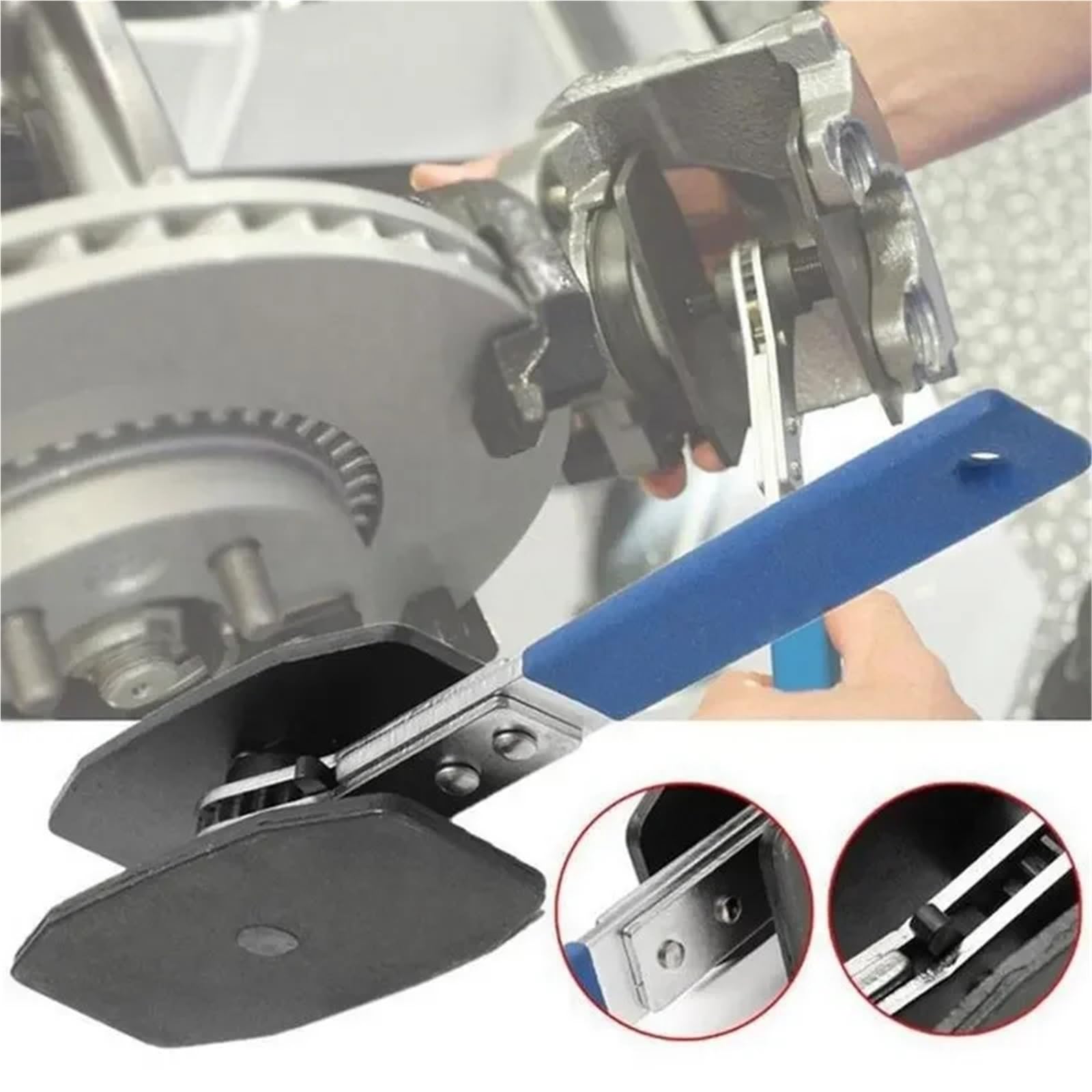 DRUM BRAKE BAR Rozpierak Do Zacisków Hamulcowych Samochodowych, Narzędzie Ze Stali Nierdzewnej, Zestaw Naprawczy Tarcz Twin Quad