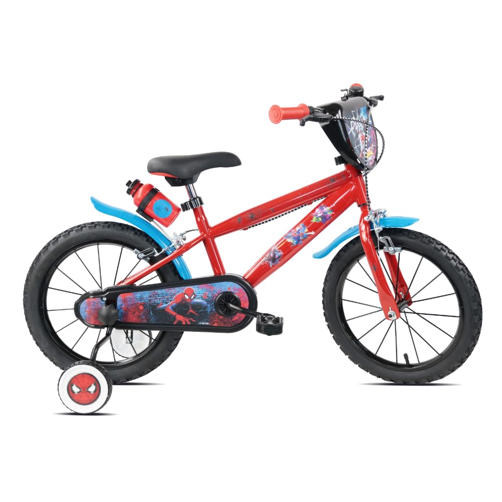 TECNOBIKE SHOP - VENTE D'ACCESSOIRES JOUETS Vélo pour enfant Vélo Denver Albri Spiderman Marvel - Taille 16 pouces