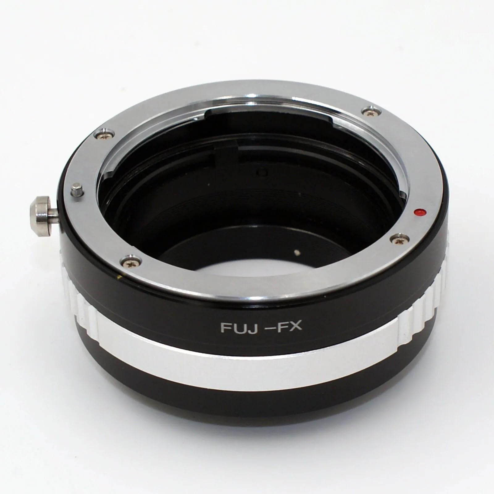 ANELLO ADATTATORE compatibile con Fuji-FX PER OBIETTIVI CON ATTACCO COMPATIBILE CON FUJI (delle vecchie reflex analogiche) SU FOTOCAMERA CON ATTACCO COMPATIBILE CON FUJIFILM FX PRO