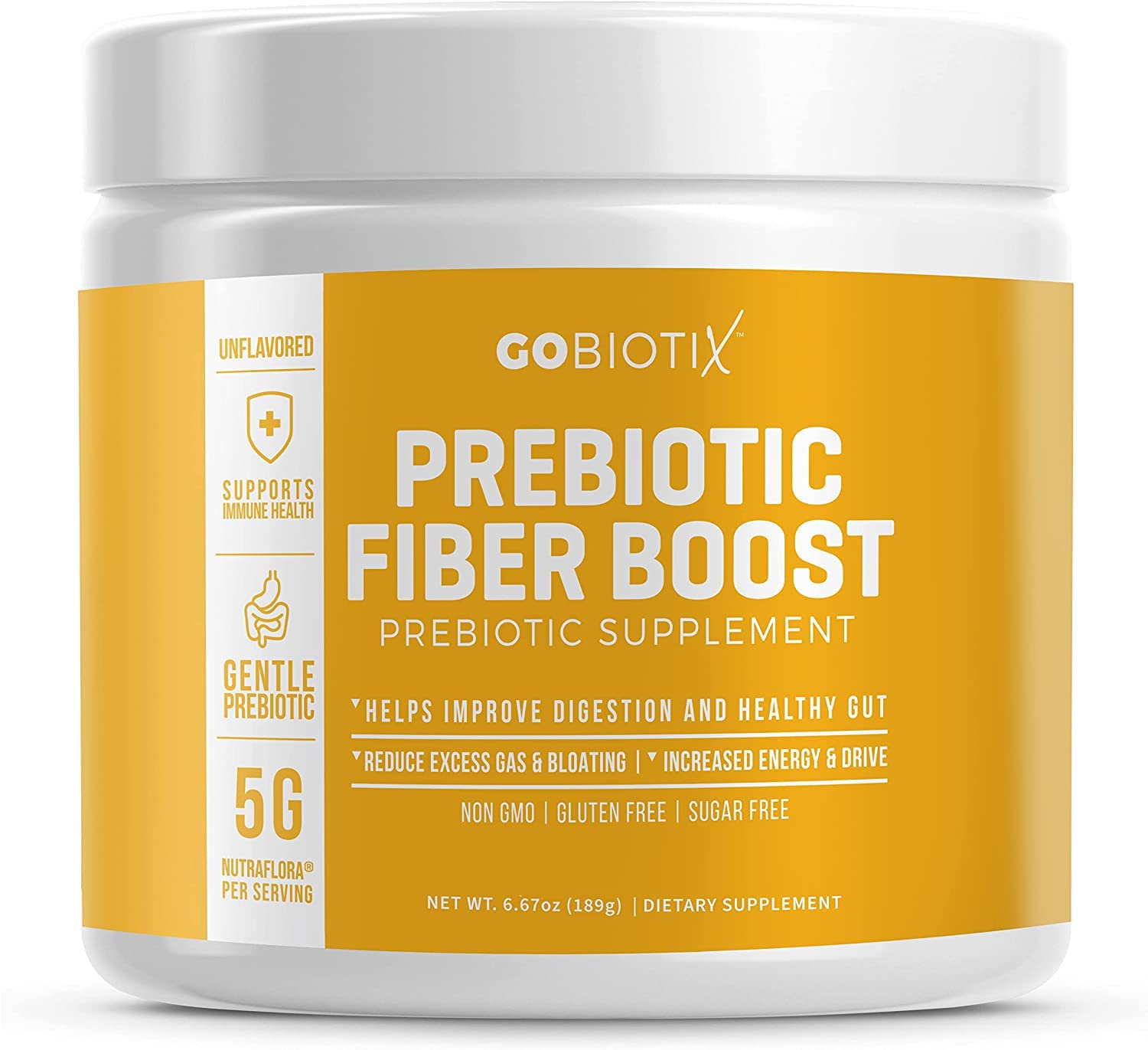 Buy Prebiotic Fiber Supplement Supports Gut Health and Digestive