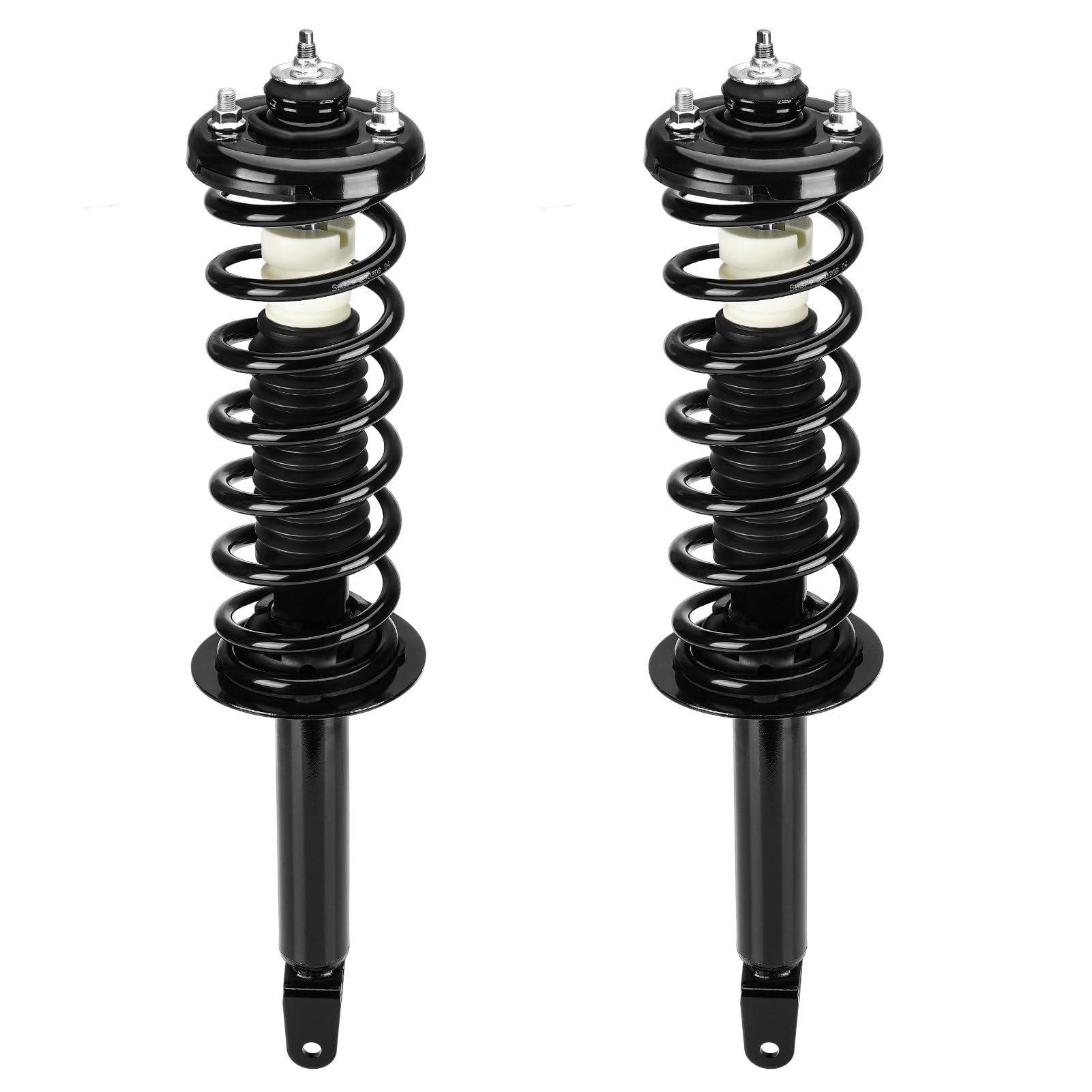 Rear Strut Shock Assembly w/Coil Spring for 2008-2012 Honda Accord, Replace 172563, Left & Right, 2PCS