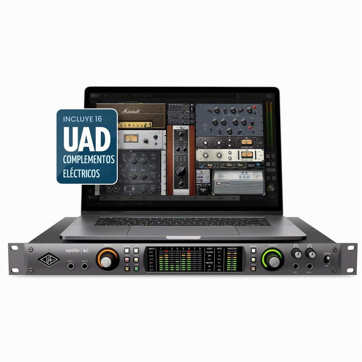 Amazon.com: Universal Audio Apollo X6 Interfaz de Audio